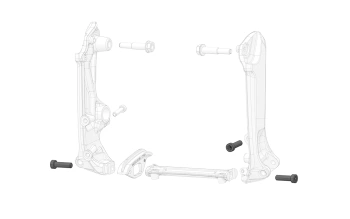 Stark Future Śruba dolnej belki bocznej płyty ramy [1 szt.]