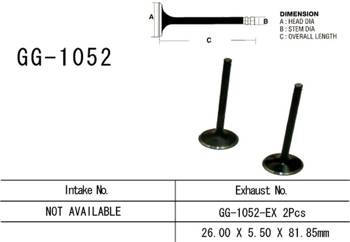 Vesrah Zawór wydechowy HONDA CRF 250R 04-09 / CRF 250X 04-17