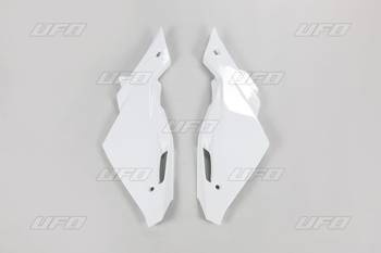 Boczki tylne UFO do Husqvarna CR / WR 125 '09-'12, kolor biały
