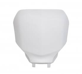 Plastron UFO / Pole Numerowe Przód dla Yamaha YZF 450 '23-'24, YZF 250 '24 kolor biały