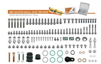 Accel/Komplet śrub/KTM 50/65 SX/XC '02/[Kolor]