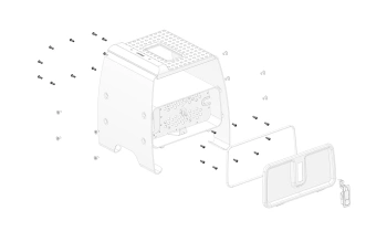Stark Future Śruba pokrywy obudowy ładowarki [1 szt.]