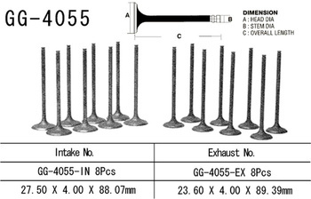 Vesrah Zawór wydechowy KAWASAKI ZX 9RR 05-06