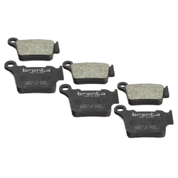 3x Brenta klocki hamulcowe tył KTM EXC / EXC-F / SX / SX-F / XC / XC-F / Gas Gas MC / EC / EX Husqvarna FE / FC / TE / TC / TX