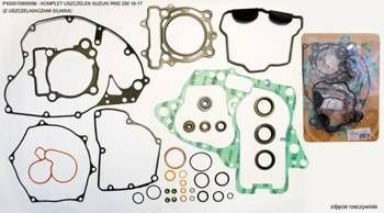 Athena Komplet uszczelek + zestaw uszczelniaczy silnika silnika Suzuki RMZ 250 '16-'17