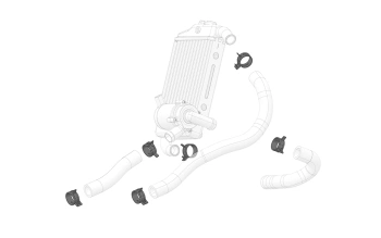 Stark Future Opaska przewodu chłodnicy Stark Varg SM, EX, MX 1.2, MX 1.0 [1 szt.]