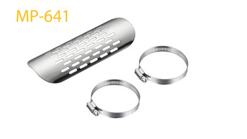 Accel / Osłona kolanka wydechowego 4T / Czarna