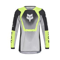 Bluza cross Junior Fox 180 Collect szary żółty