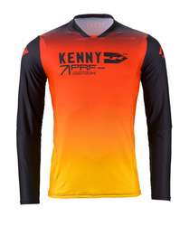 Kenny Racing bluza cross model Performance Wave Red kolor czerwony/czarny/żółty