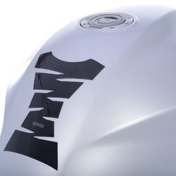 OXFORD TANKPAD JAGGED NAKLEJKA NA ZBIORNIK KOLOR CZARNY