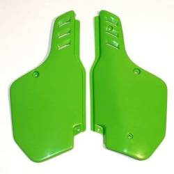 Tylne Boczki UFO dla Kawasaki KX 125 / 250 '88-'89 / KX 500 '88-'02, kolor zielony
