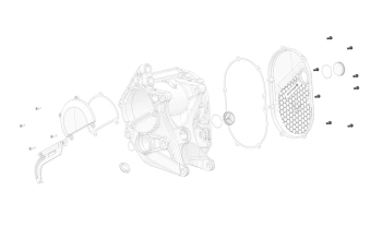 Stark Future Śruba pokrywy silnika Stark Varg SM, EX, MX 1.2, MX 1.0 [Prawa] [1 szt.]