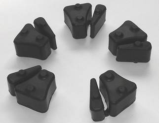 Tourmax Komplet gum zbieraka Honda CBR 600F, CBR 900RR, CB 500/600/750/900