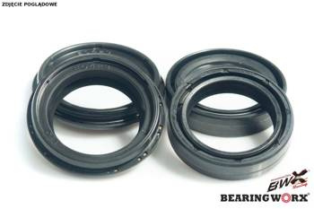 Bearing Worx Komplet uszczelniaczy olejowych i pyłowych Honda CR80/85 96-07, CBR250/300R 11-15, Kawasaki ER-5 97-06