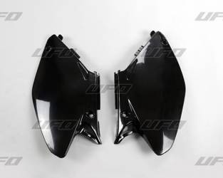 Boczki Tylne UFO dla Honda CR 125 / 250 '02-'07, kolor czarny