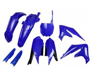 UFO Komplet plastików [w zestawie osłony na lagi] dla Yamaha YZF 250 '19-'23, YZF 450 '18-'22 kolor niebieski