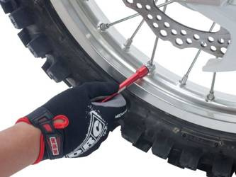 DRC Klucz do szprych Mini 4.0-6.2 czerwony