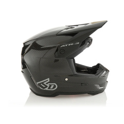 Kask 6D Helmets ATR-3 Solid Gloss Black kolor czarny/szary