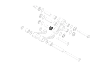 Stark Future Łożysko dolne kiwaka (1 sztuka) Stark Varg SM, EX, MX 1.2, MX 1.0