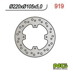 NG Tarcza hamulcowa tył HONDA FMX650 05-06 / NX500 92-99