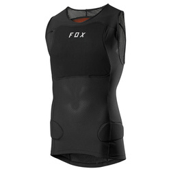 Koszulka ochronna FOX Baseframe Pro Sleeveless Level 1 – plecy (CE) – czarny
