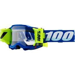 Gogle cross 100 Procent Accuri 2 Forecast Roll-Off kolor niebieski z przeźroczystą szybką