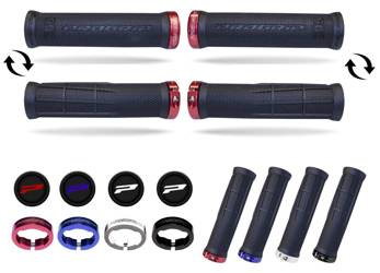 Manetki przykręcane Lock-On PG995 ATV / Skuter wodny kolor czerwony Progrip