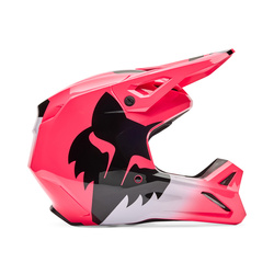 Kask cross Fox V1 Shield  różowy