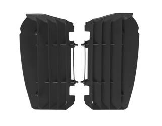 Racetech Kratki chłodnicy YAMAHA YZ 125/250 22-23 / YZ 125X/250X 23 kolor czarny