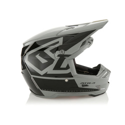 Kask cross 6D ATR-3 Hex czarny, szary