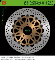 NG Tarcza hamulcowa przód SUZUKI GSXR 1100 89-00 / GSXR 750 89-95