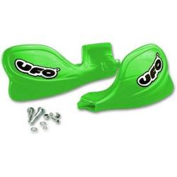Osłony dłoni UFO Handbary do Kawasaki KX 125 / 250 '00-'17, kolor zielony