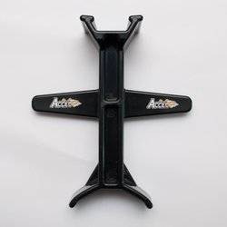 Accel / Czarna blokada transportowa amortyzatora [21.5cm]