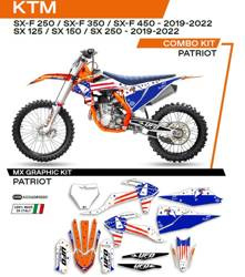 UFO Okleina KTM SX/SXF 125/150/250/350/450 19-22