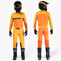 Strój na crossa Fox Flexair Fracture  pomarańczowy