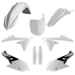 Pełny komplet plastików Yamaha YZ 250F '14-'18 / YZ 450F '14-'17 Polisport biały