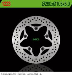 NG Tarcza hamulcowa tył SUZUKI GSX 1400 02-07