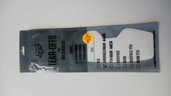 ZRYWKI TEAR-OFF DO GOGLI FOX AIRSPACE/MAIN II STD TEAR OFF 20 szt.