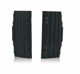 Kratka Chłodnicy UFO dla KTM SXF 250-350-450 (16-18), SX 125-150 (16-18), SX 250 (17-18), KTM EXC-EXCF 250-350-450-400 (17-19), Husqvarna FC 125 (16-18), TC 125 (16-18), TC 250 (17-18), TE / TX / FE 250 / 350 / 450 (17-19) kolor czarny