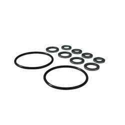 Accel/Zestaw oringów i podkładek do wymiany oleju/Kawasaki KX 250F '04-/Kolor czarny