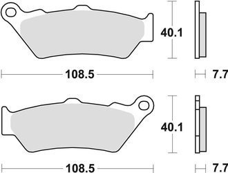 TRW Lucas Klocki hamulcowe KH209/ 209/2