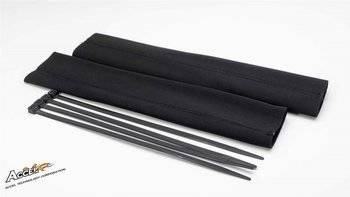 Accel Neoprenowe osłony na lagi / Czarne skarpety na lagi