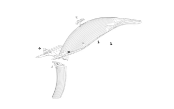 Stark Future Śruba tylnego błotnika [1 szt.]