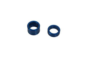 Accel Niebieskie Tulejki Dystansowe Koła Przód / Yamaha YZF 250 / 450 '14-'23 / YZ 250 FX / 450 FX '15-'23 / WRF 250 '21-'23 / WRF 450 '19-'23
