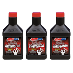 3 x Amsoil DOMINATOR Synthetic 2T Racing Oil Olej do mieszanki