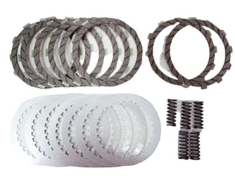 Kompletne sprzęgło [tarcze sprzęgłowe + przekładki + sprężyny] Suzuki RM 125 '93-'98