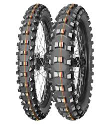 MITAS Opona 60/100-12 TERRA FORCE MX-SM SOFT/MEDIUM 36J TT (CZERWONY/ŻÓŁTY PASEK)