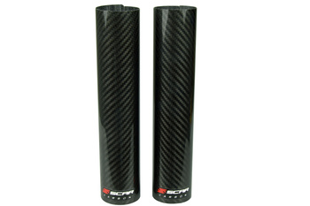 SCAR Samoprzylepne osłony goleni lag teleskopów Carbon Wymiary 240x52mm