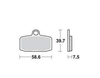 ProX Klocki Hamulcowe Przednie KTM85SX '12-17 / Freeride 350 '12-17