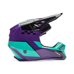 Kask cross Fox V1 Collect fioletowy